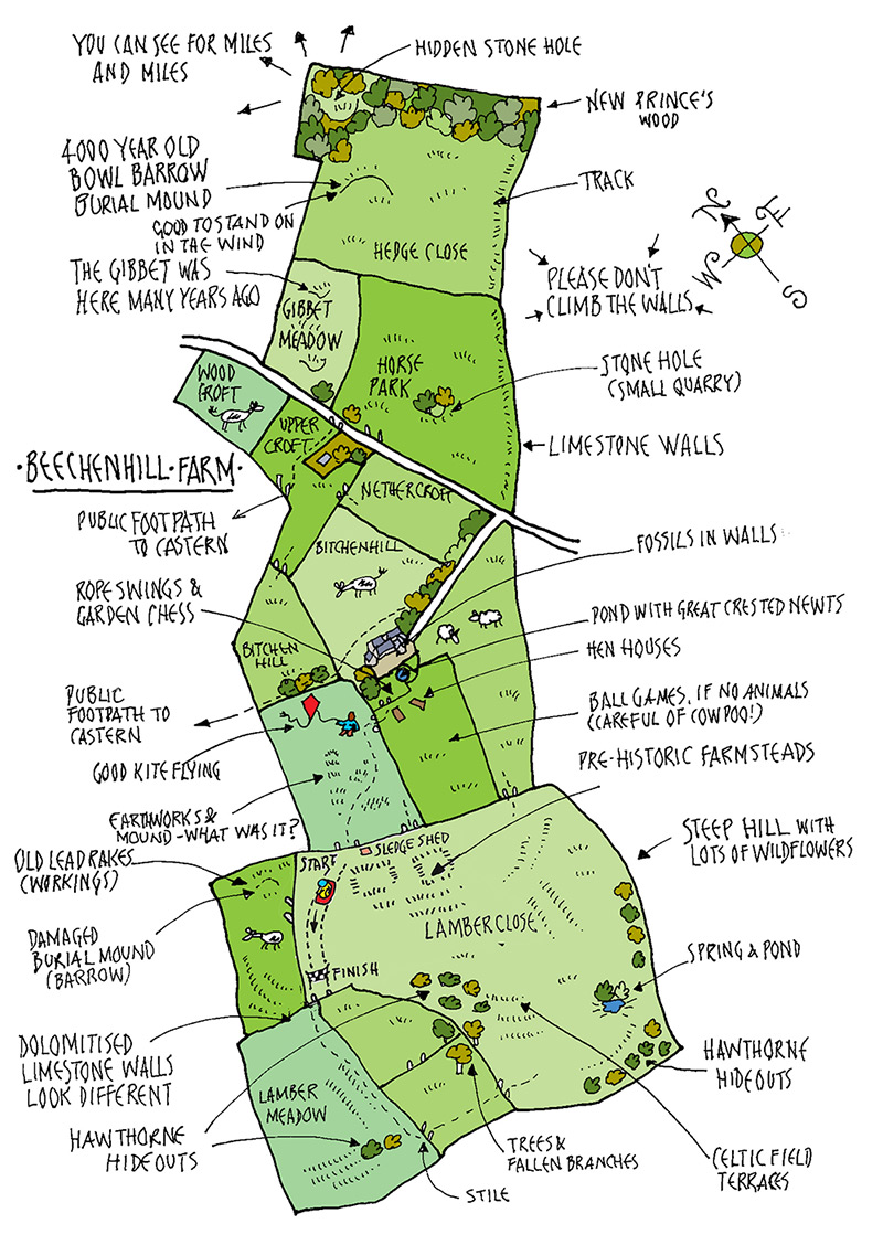 Beechenhill Map for Children